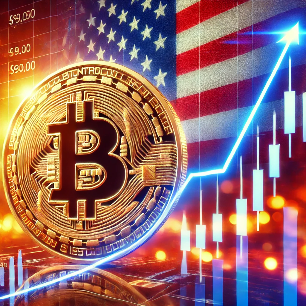 Bitcoin Ultrapassa US$ 90.000 Pela Primeira Vez com Otimismo Após Eleição de Trump